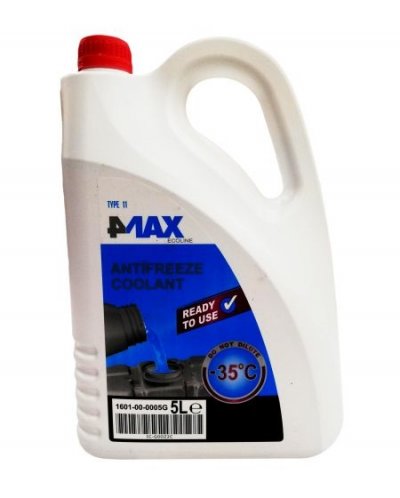 4MAX TYPE 11 Антифриз готов за употреба -35°С - син 5L