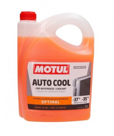 MOTUL A-C OPTIMAL Антифриз готов за употреба -37°С - оранжев 5L