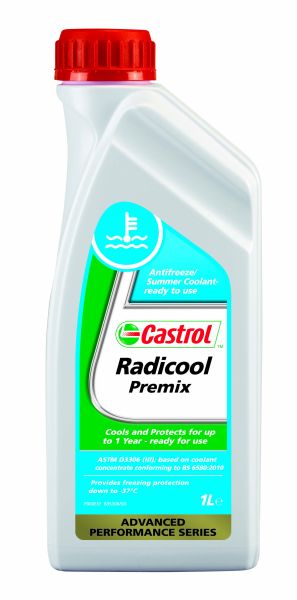 CASTROL RADICOOL PREMIX Антифриз готов за употреба -37°C - лилав 1L