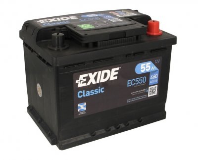 АКУМУЛАТОР EXIDE CLASSIC 55AH R+