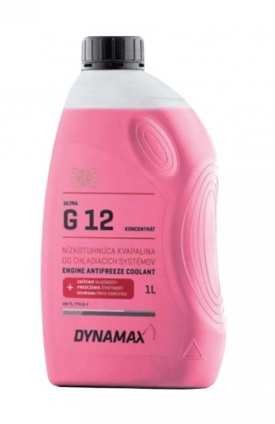 DYNAMAX COOL ULTRA G12 Антифриз концентрат - червен 1L