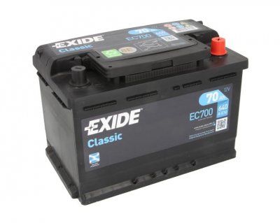 АКУМУЛАТОР EXIDE CLASSIC 70AH R+