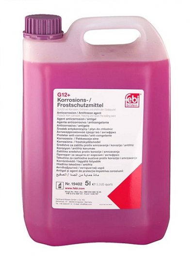 FEBI G12+ FE19402 Антифриз концентрат - лилав 5L