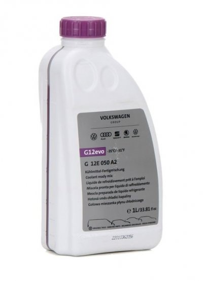 VW VAG GROUP G12 EVO Антифриз готов за употреба -35°C - лилав 1L