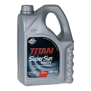 FUCHS TITAN SUPERSYN LONGLIFE 0W40 4L